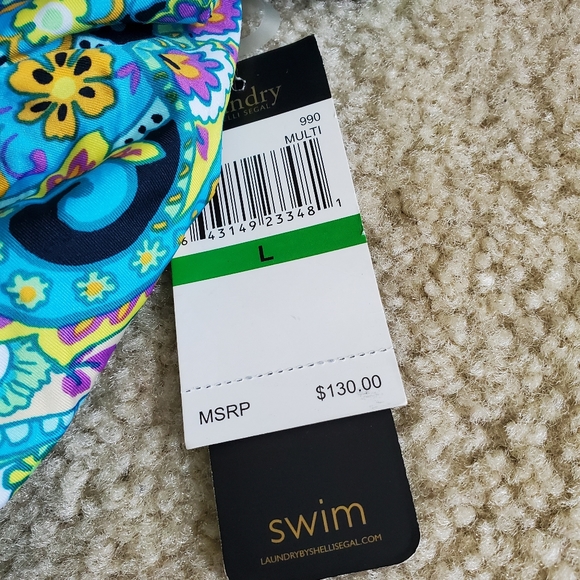 New Laundry by Shelli segal one piece swimsuit Large - Picture 3 of 9